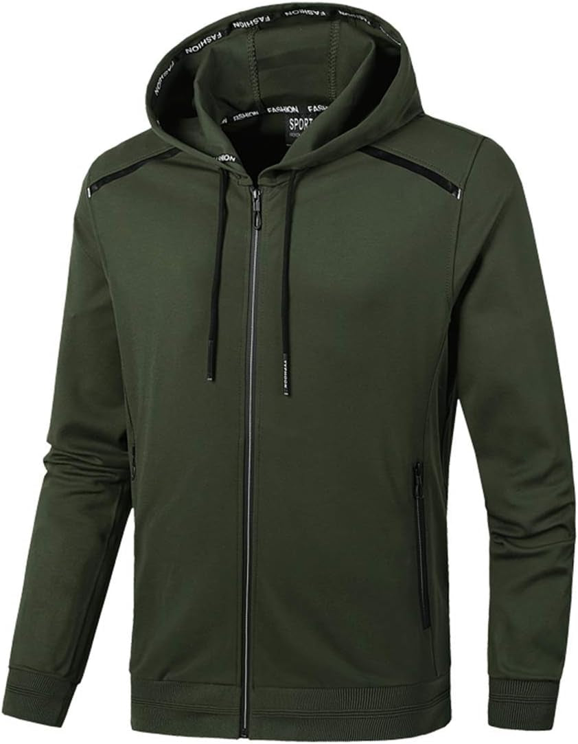 Men'S Tracksuit Hooded Fitness Sport Suits Gym Hoodie 2 Piece Hoodies Joggers Sweatpants Sets Gym Jogging Tracksuits